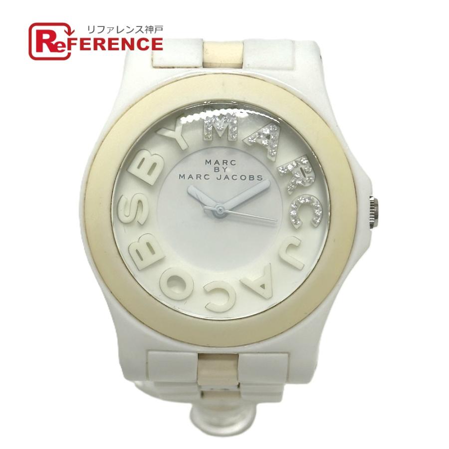 MARC BY JACOBS マークバイマークジェイコブス クォーツ 腕時計 ホワイト レディース【中古】 : リファレンス コレクション ...