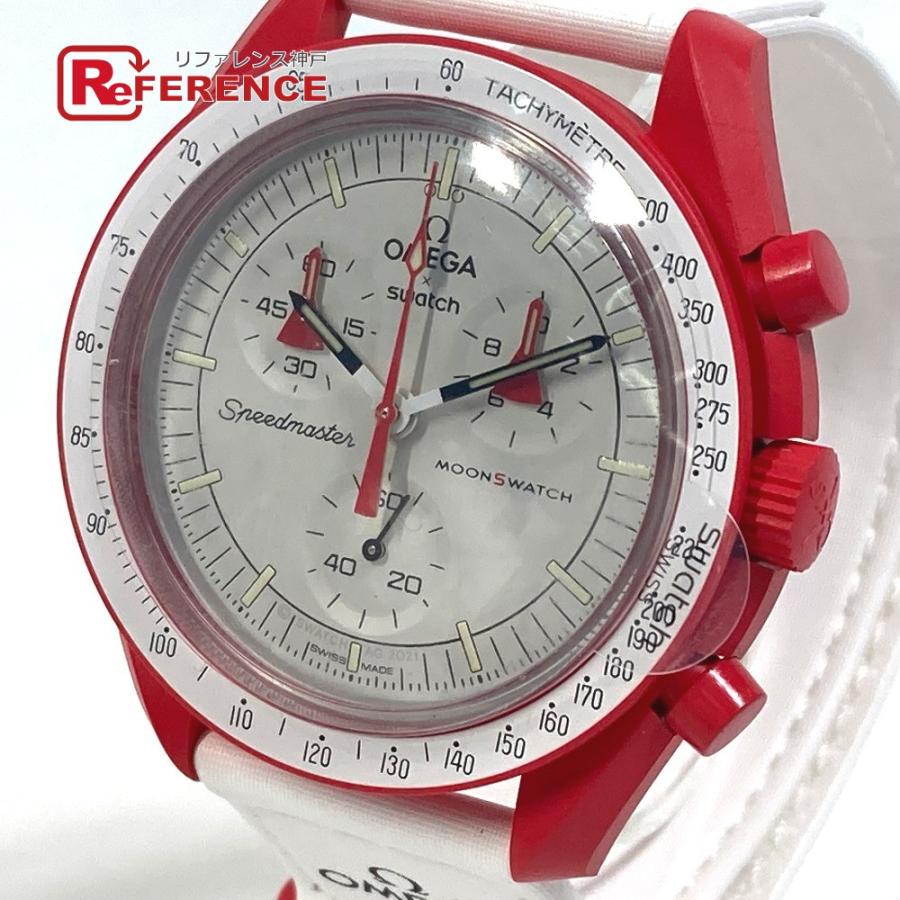 Swatch スウォッチ SO33R100 OMEGA×Swatch Mission to Mars クロノ