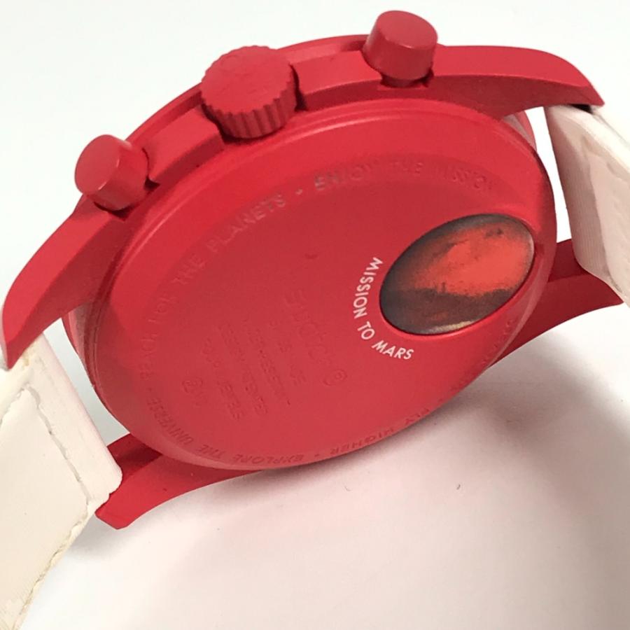 Swatch（スウォッチ） 美品 SO33R100 ムーンスウォッチ MISSION TO