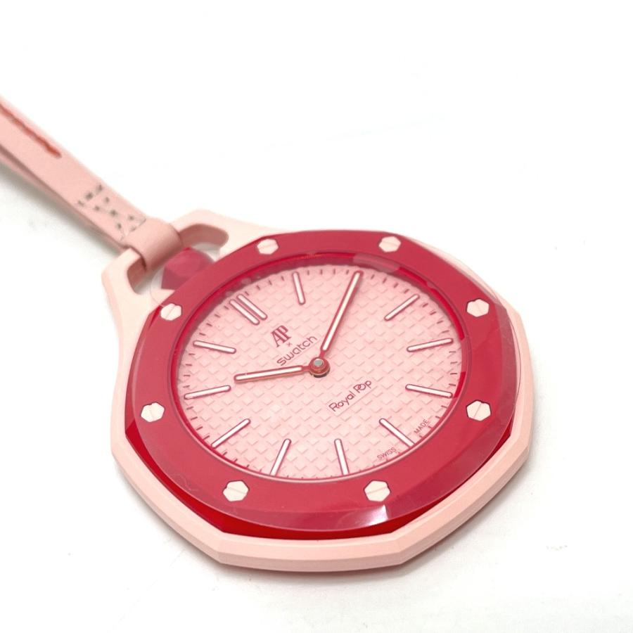 新品 Swatch スウォッチ SSX03R100N スウォッチ x オーデマピゲ ロイヤルポップ オットロッソ 手巻き 懐中時計 ユニセックス【新品】 | Swatch | 02