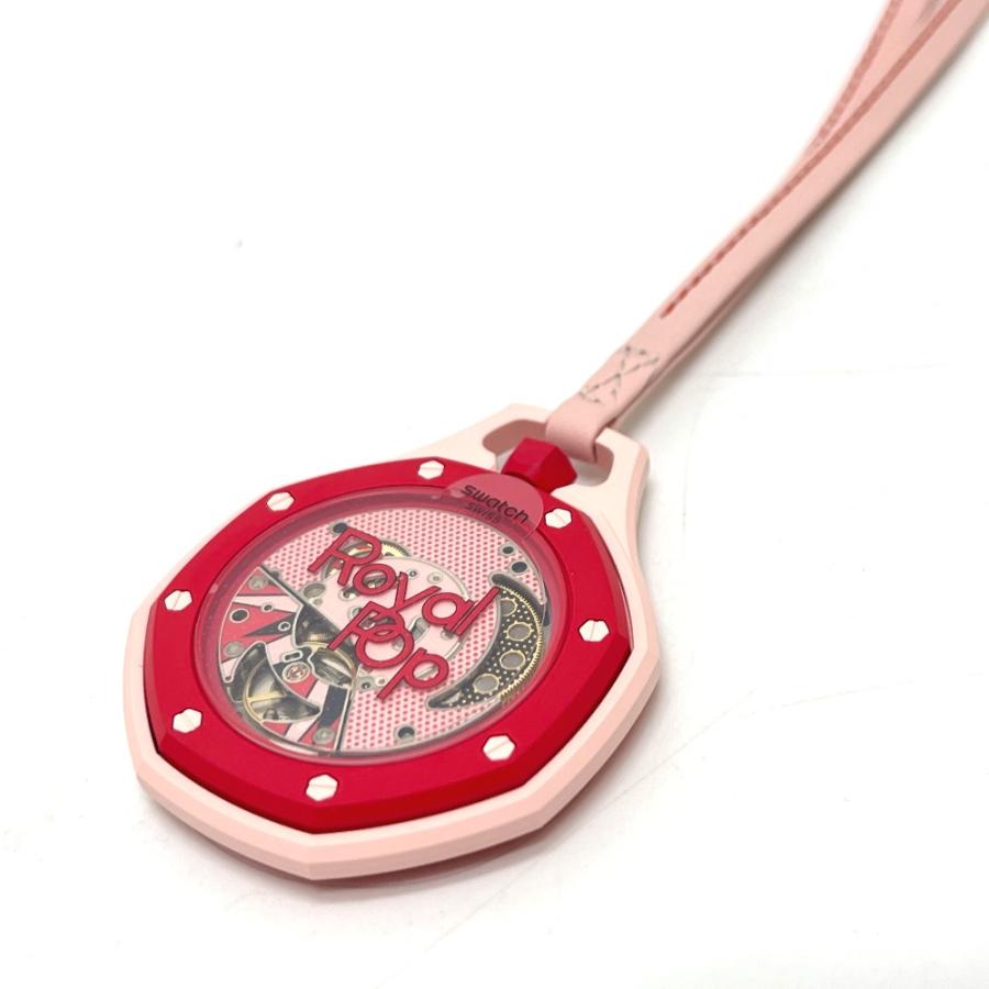 新品 Swatch スウォッチ SSX03R100N スウォッチ x オーデマピゲ ロイヤルポップ オットロッソ 手巻き 懐中時計 ユニセックス【新品】 | Swatch | 03