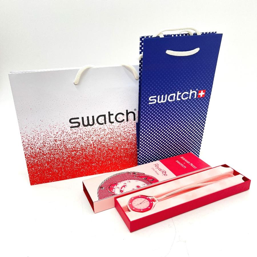 新品 Swatch スウォッチ SSX03R100N スウォッチ x オーデマピゲ ロイヤルポップ オットロッソ 手巻き 懐中時計 ユニセックス【新品】 | Swatch | 06