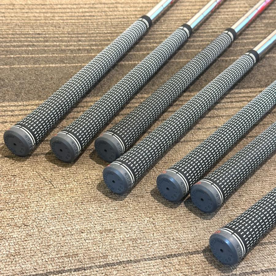 Bridgestone Corporation ブリヂストン 241CB アイアン SPIN 52-8  シャフト ゴルフクラブ 7本セット  シルバー メンズ【中古】の画像