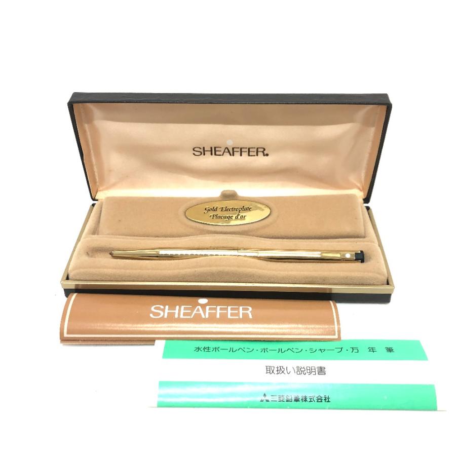 SHEAFFER シェーファー 回転式 ボールペン ゴールド レディース【中古】 | SHEAFFER | 06