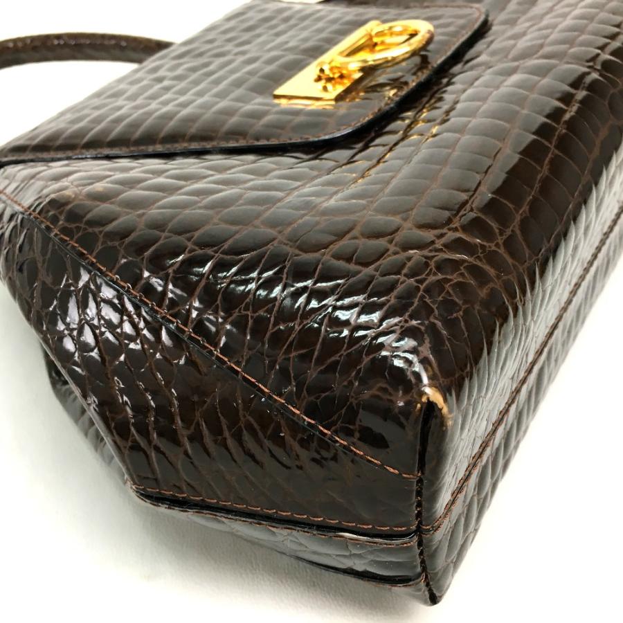 NO-BRAND ノーブランド レディース ハンドバッグ クロコダイル