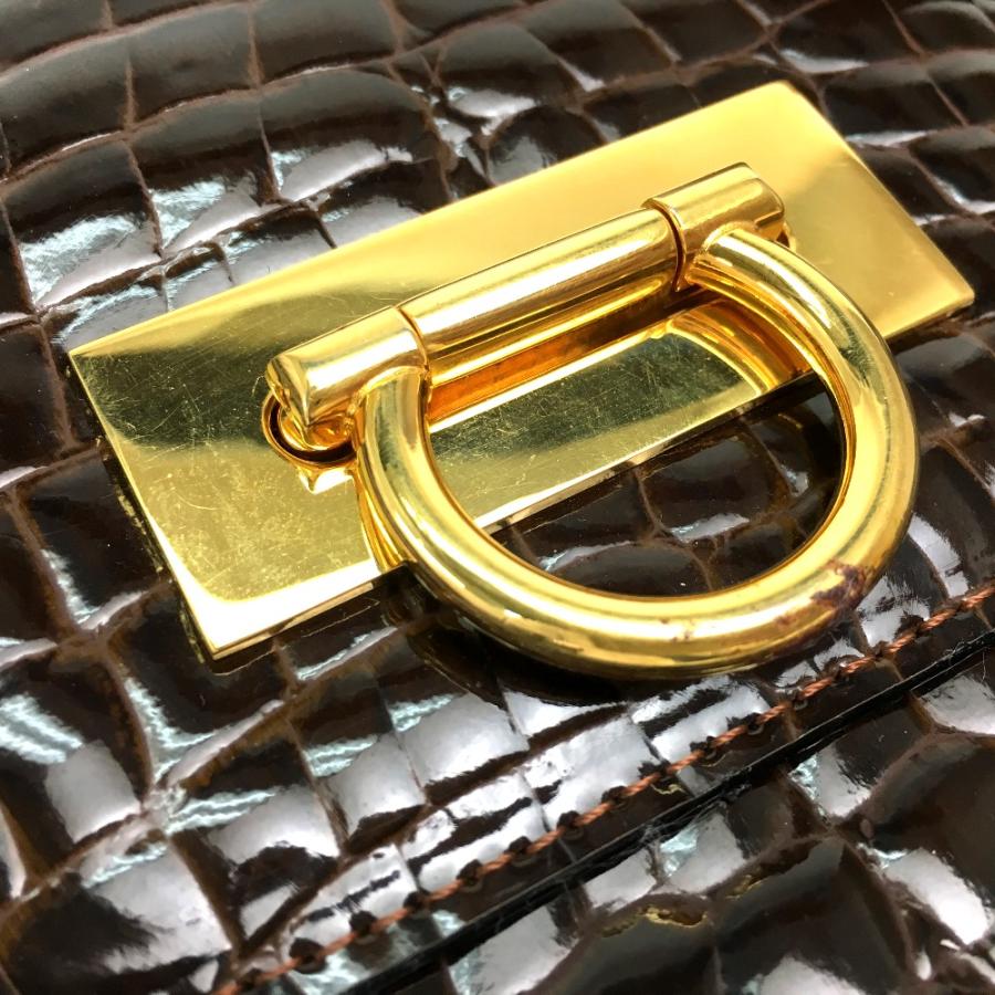 NO-BRAND ノーブランド  レディース ハンドバッグ クロコダイル レディース |  | 04