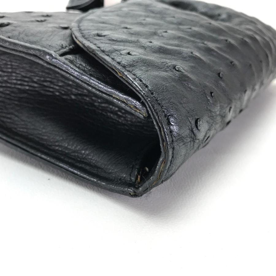 no brand ノーブランド クラッチバッグ チェーンショルダーバッグ 肩掛け 2wayバッグ オーストリッチ レディース |  | 07