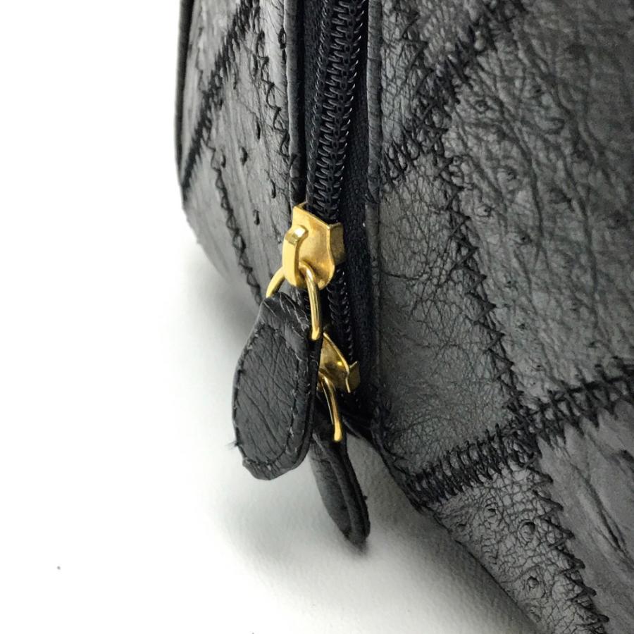 no brand ノーブランド ハンドバッグ ショルダーバッグ パッチワーク メンズ ボストンバッグ オーストリッチ |  | 07