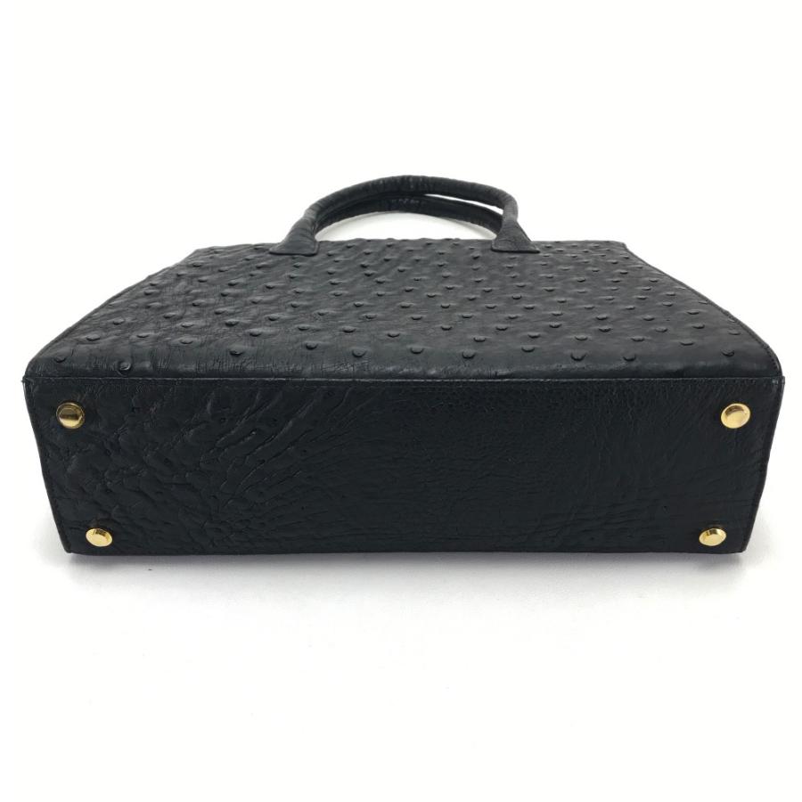 nobrand ノーブランド 2wayバッグ ハンドバッグ ショルダーバッグ トートバッグ オーストリッチ レディース |  | 02