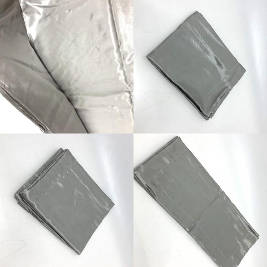 未使用 no brand ノーブランド ダブルベット カバー 一式セット ボックスシーツ 枕カバー ピローケース シルバー ユニセックス【中古】 |  | 08