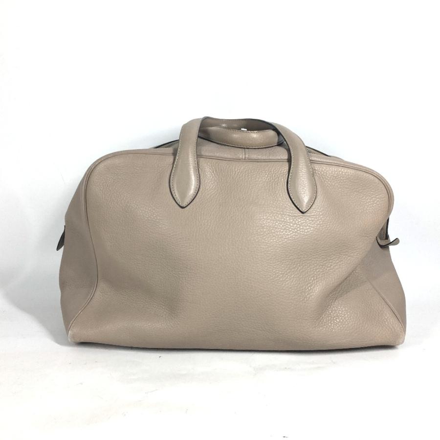 HERMES エルメス ヴィクトリア 43 ショルダーバッグ カバン 肩掛け ボストンバッグ ベージュ ユニセックス【中古】 | HERMES | 02