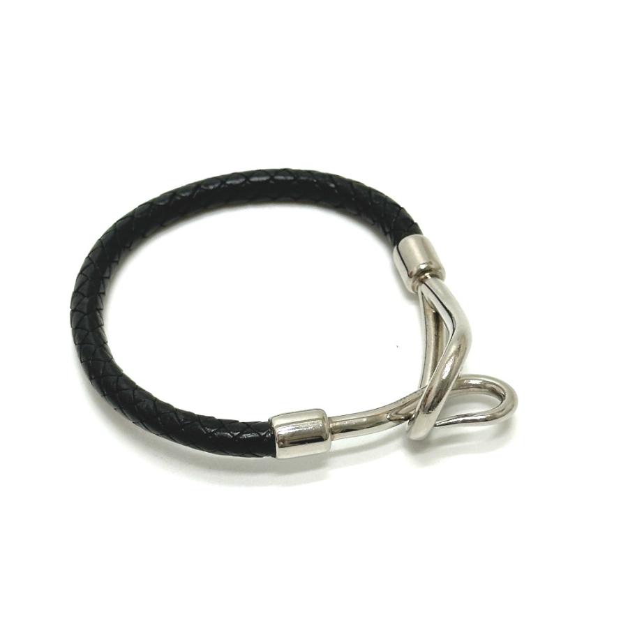 HERMES エルメス ジャンボチョーカー ブレスレット ブラック メンズ【中古】 | HERMES | 01