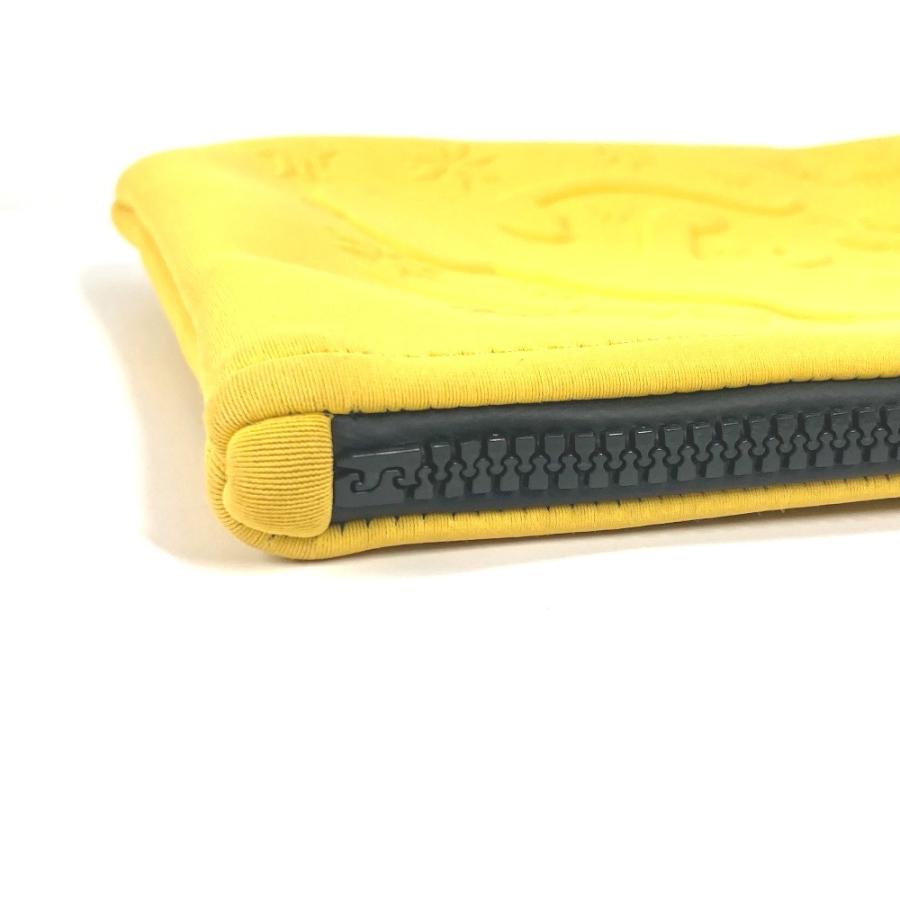 HERMES エルメス ネオバンMM レオパード 豹柄 ヒョウ クラッチバッグ マルチポーチ メイクポーチ ポーチ イエロー ユニセックス【中古】 | HERMES | 07