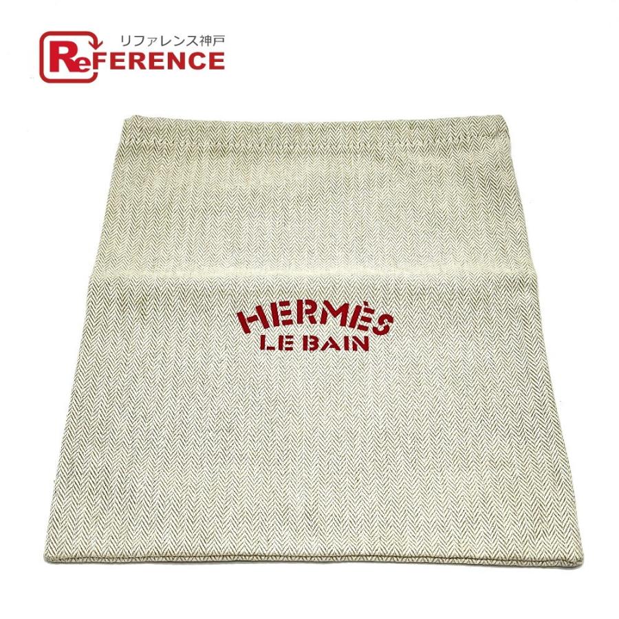 未使用 HERMES エルメス ノベルティ LE BAIN ルバン 巾着ポーチ メイク