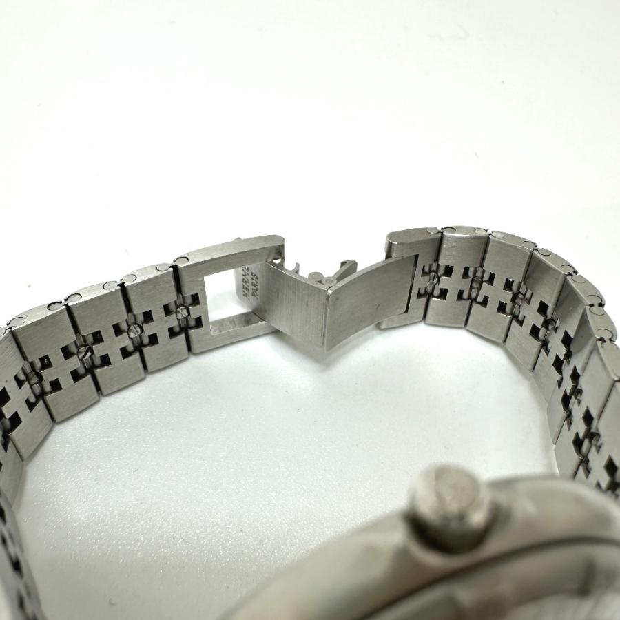 HERMES エルメス キャプテンニモ クオーツ デイト  腕時計 シルバー メンズ【中古】 | HERMES | 06