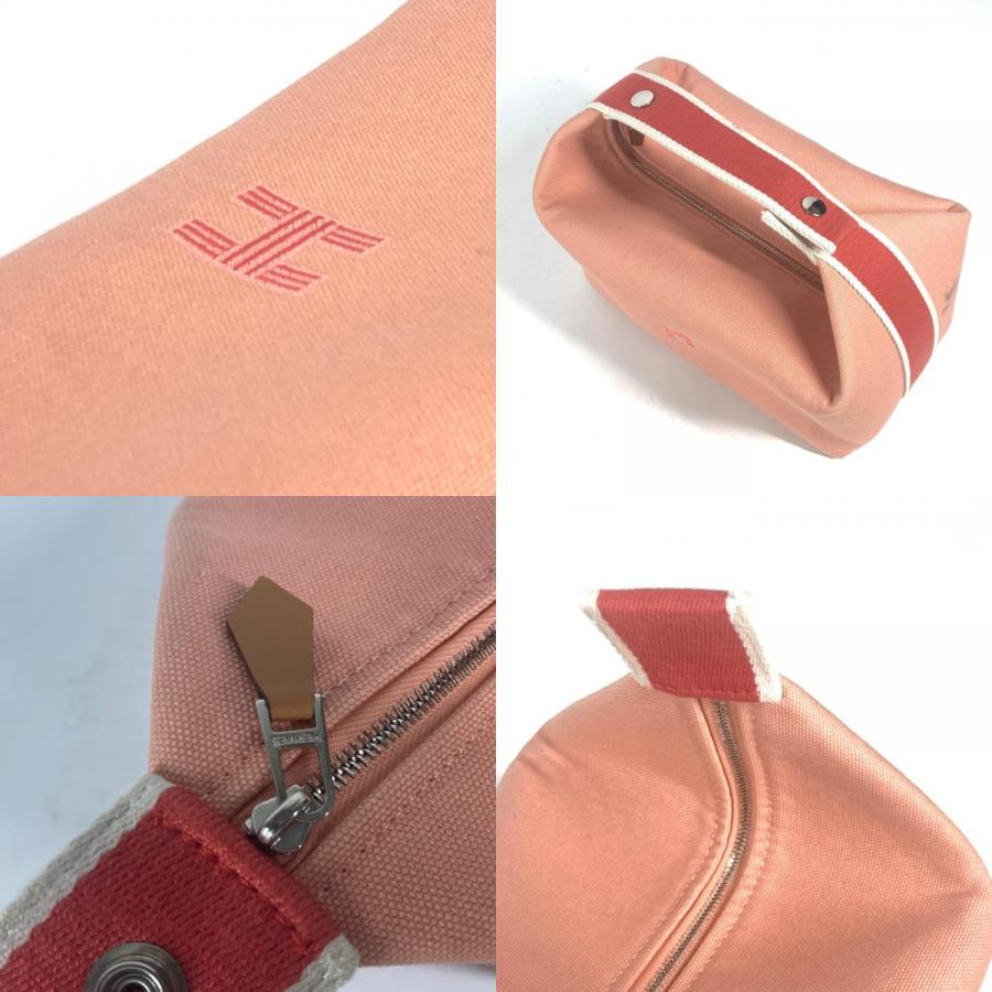 HERMES エルメス ブリッドアブラック　GM カバン バニティバッグ ポーチ ハンドバッグ グアバ ピンク レディース【中古】 | HERMES | 08