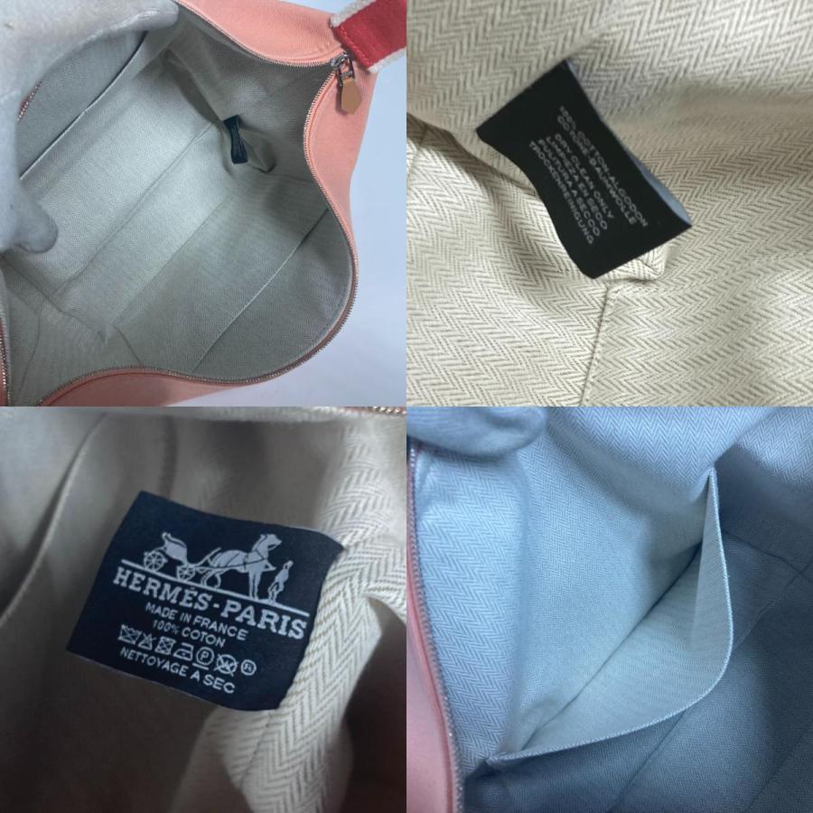 HERMES エルメス ブリッドアブラック　GM カバン バニティバッグ ポーチ ハンドバッグ グアバ ピンク レディース【中古】 | HERMES | 09