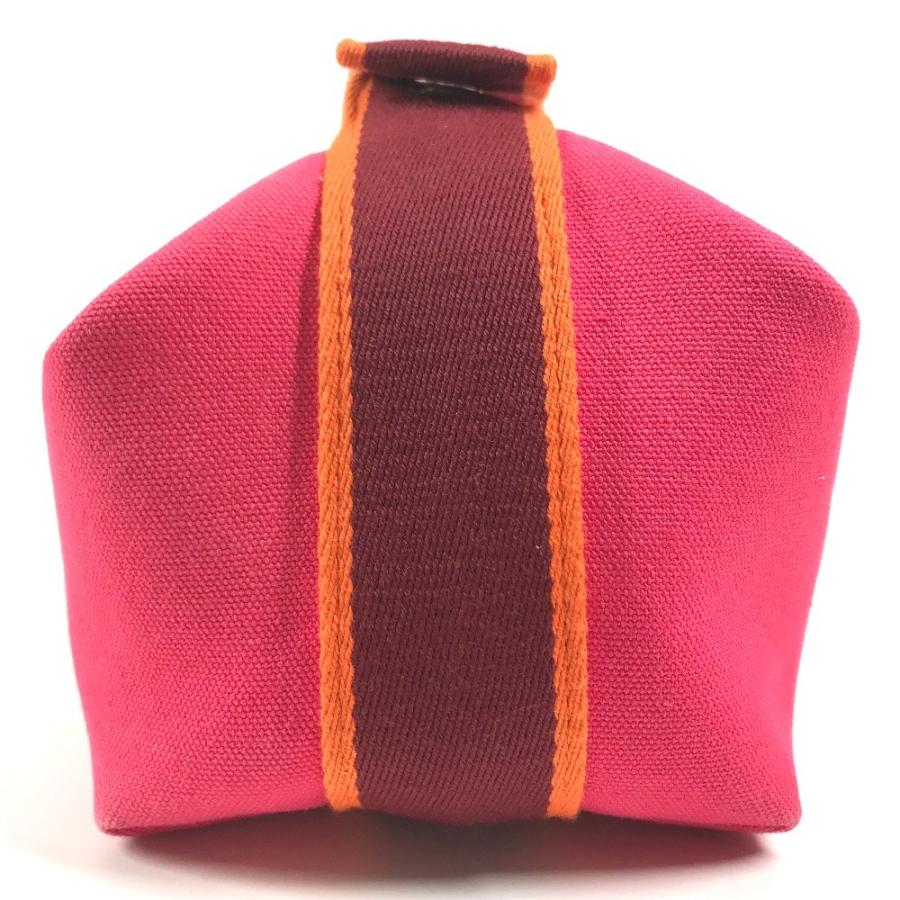 美品 HERMES エルメス ブリッドアブラックPM ブリッド ア ブラック PM カバン バニティバッグ ハンドバッグ ハイビスカス ピンク【中古】 | HERMES | 03