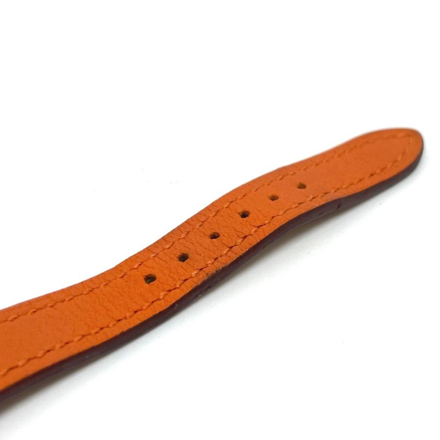 美品 HERMES エルメス FG2.110 フォーブル マンシェット クオーツ 腕時計 SS/革ベルト シルバー | HERMES | 05