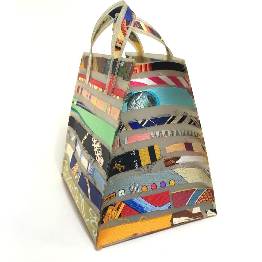 エルメススモールルーヴル美術館限定ハンドバッグマルチカラー - www ...