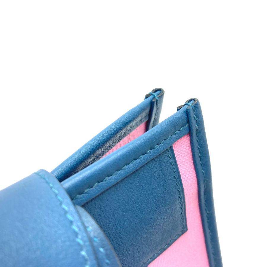 美品 HERMES エルメス プティアッシュ ドリームキャッチャー トートバッグ ハンドバッグ レディース ネイビーピンク | HERMES | 06
