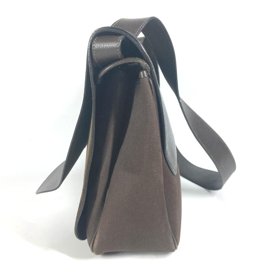 HERMES エルメス サックコロラドGM カバン フラップ メッセンジャーバッグ 斜め掛け ショルダーバッグ ブラウン レディース【中古】 | HERMES | 02