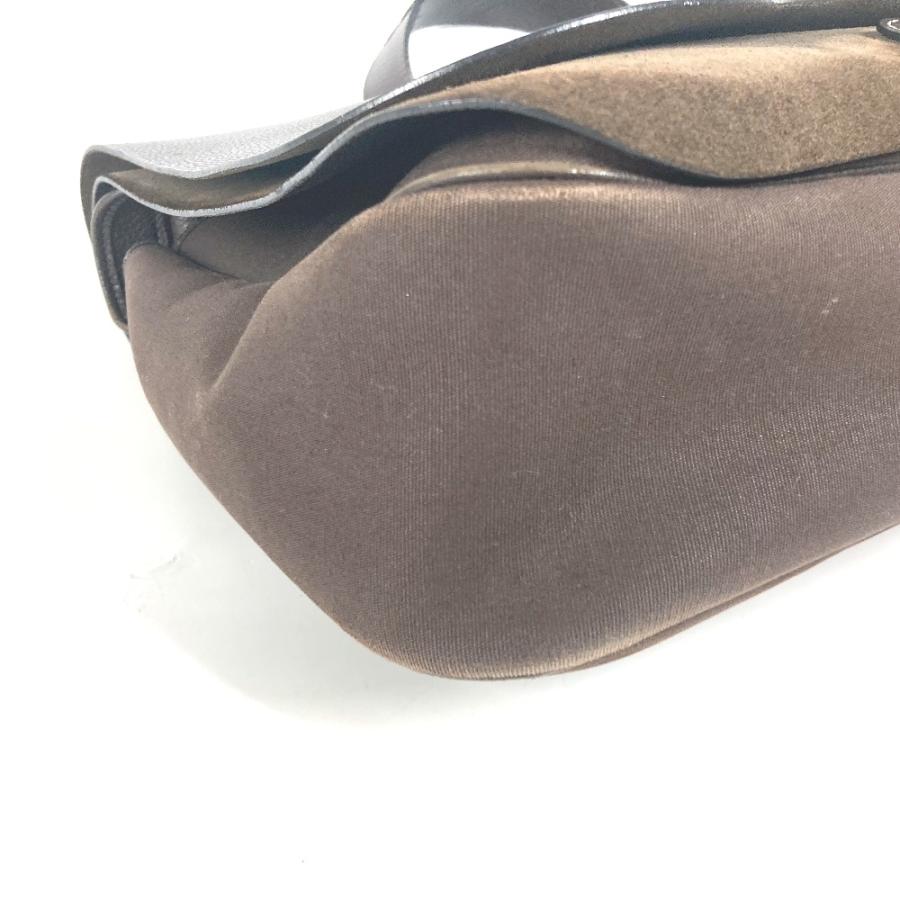 HERMES エルメス サックコロラドGM カバン フラップ メッセンジャーバッグ 斜め掛け ショルダーバッグ ブラウン レディース【中古】 | HERMES | 06