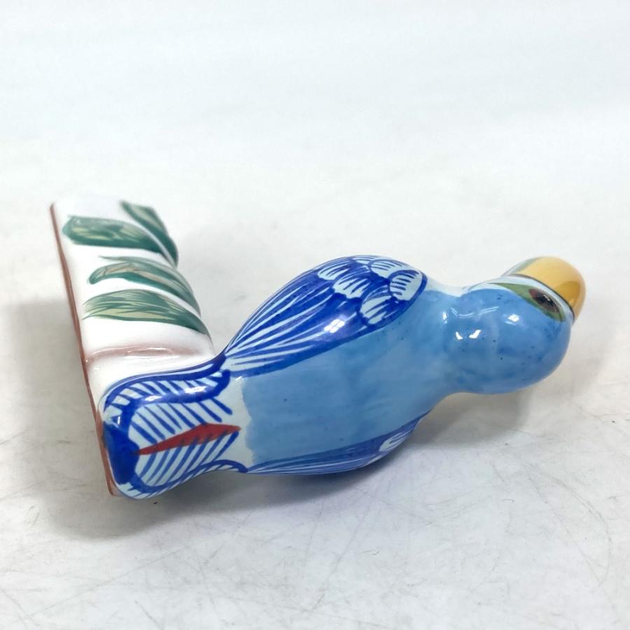エルメス HERMES 鳥 カードスタンド インテリア オブジェ 雑貨 陶器