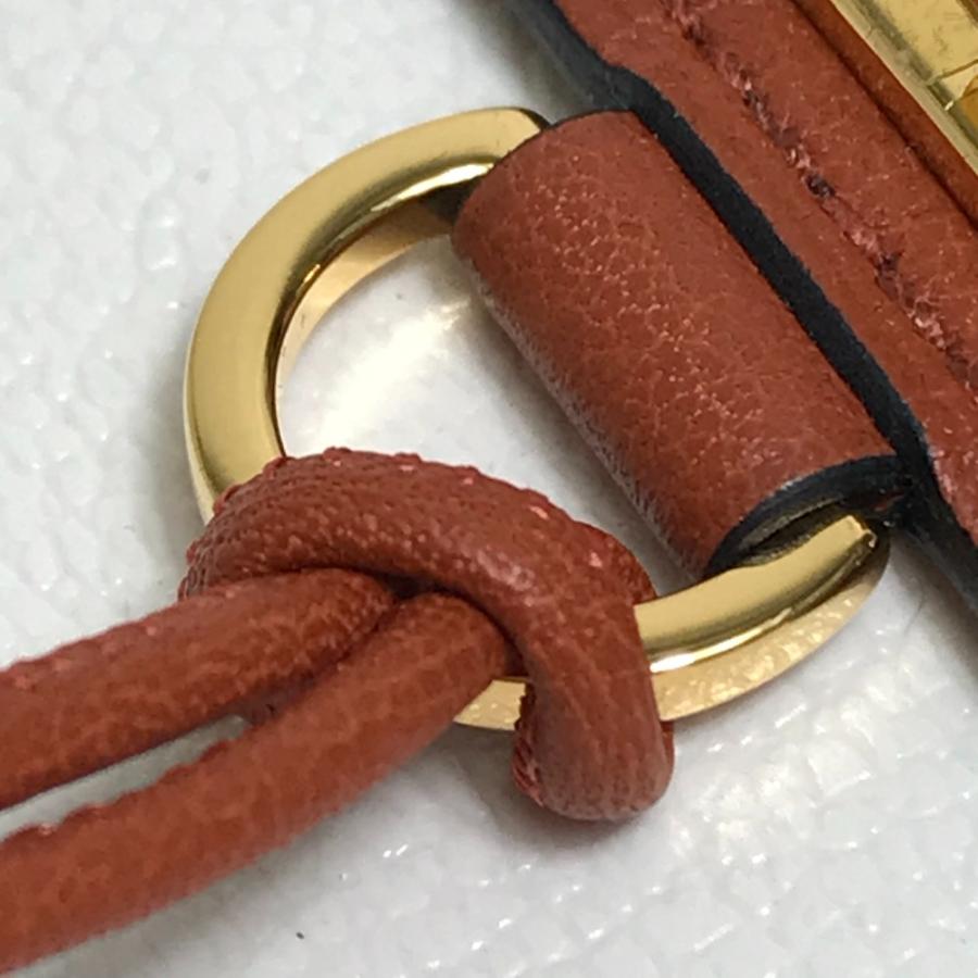 未使用 HERMES エルメス モンプティケリー PM アクセサリー ネックレス レザー レディース ブラウン系 | HERMES | 04