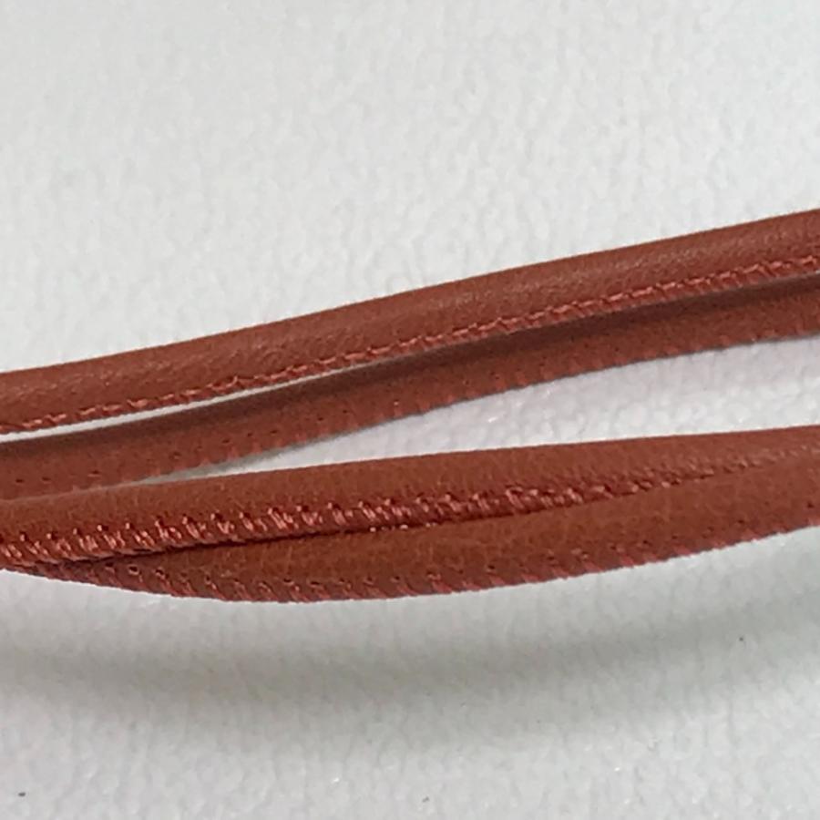 未使用 HERMES エルメス モンプティケリー PM アクセサリー ネックレス レザー レディース ブラウン系 | HERMES | 05