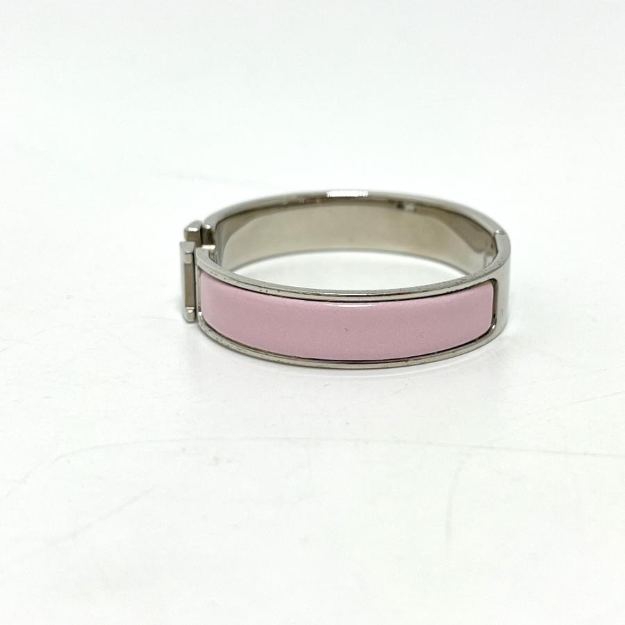 HERMES エルメス クリッククラックPM バングル ブレスレット ピンク レディース【中古】 | HERMES | 01