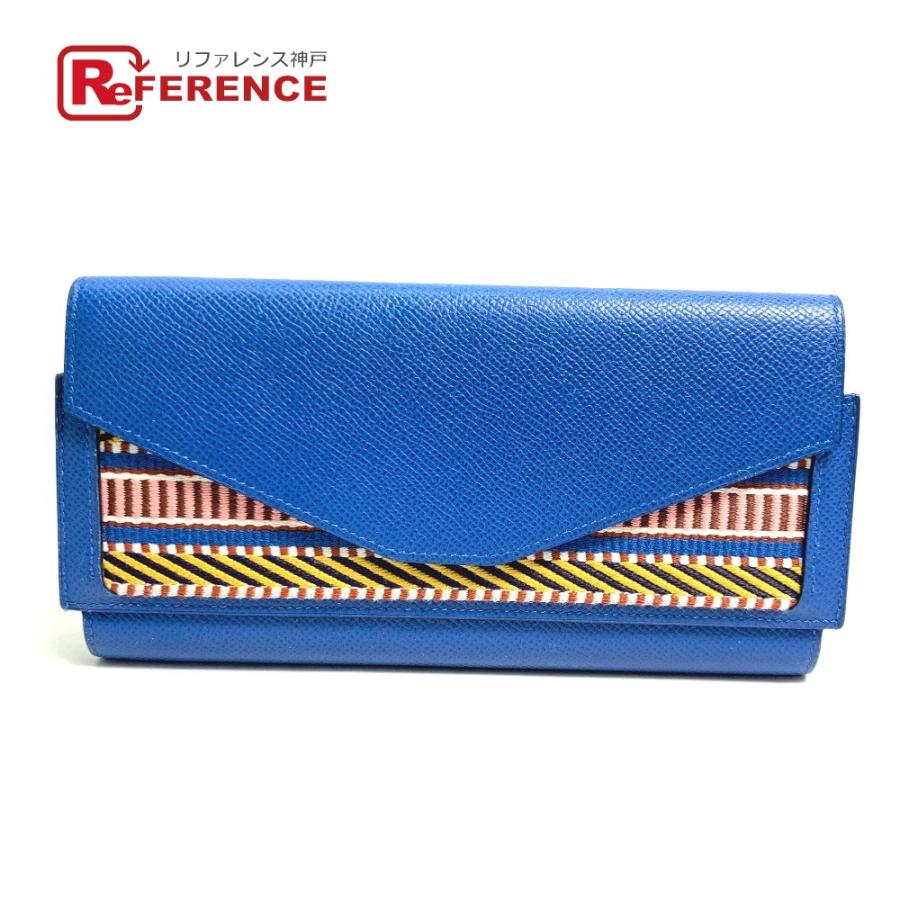 HERMES エルメス パッサン ロング サングル カヴァル カードケース 