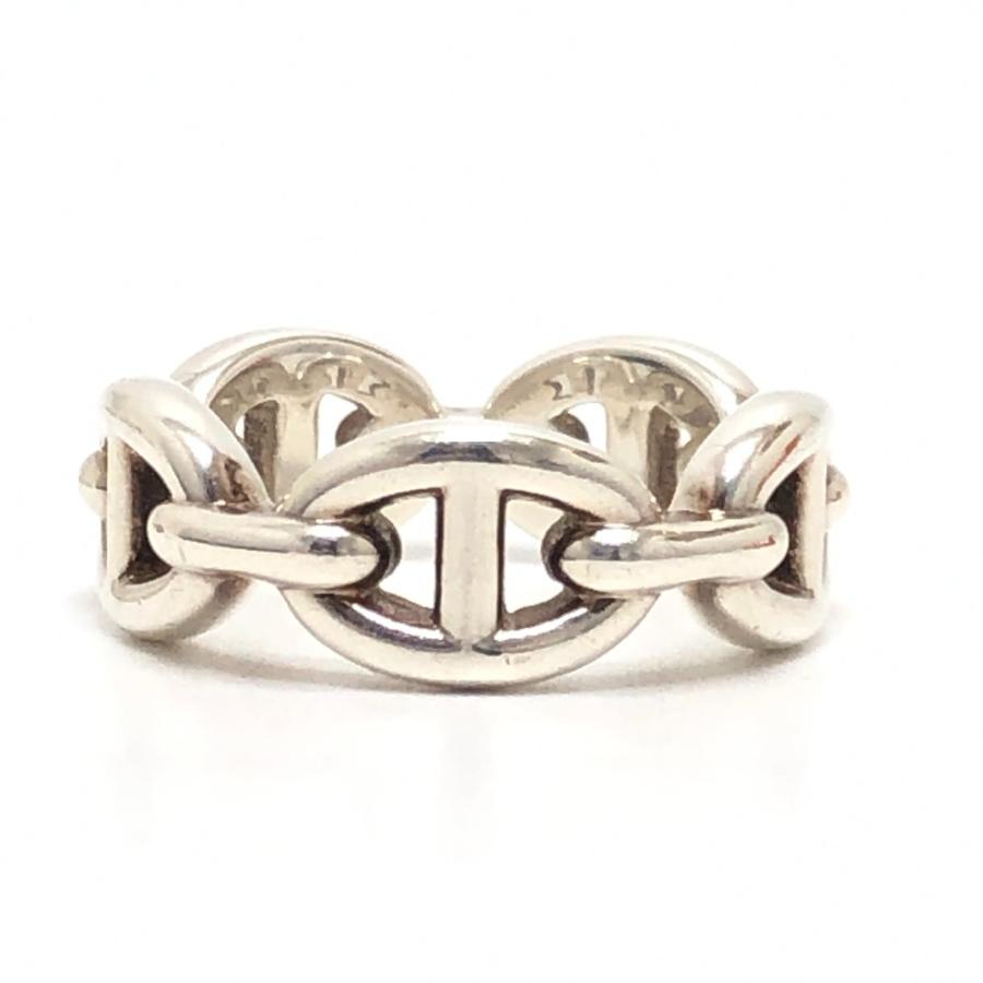 HERMES エルメス シェーヌダンクル アクセサリー ジュエリー リング・指輪 シルバー レディース【中古】 | HERMES | 01