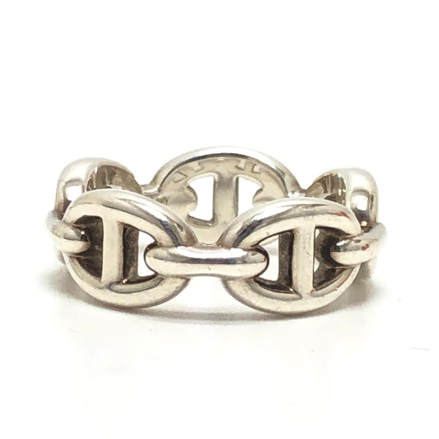 HERMES エルメス シェーヌダンクル アクセサリー ジュエリー リング・指輪 シルバー レディース【中古】 | HERMES | 04