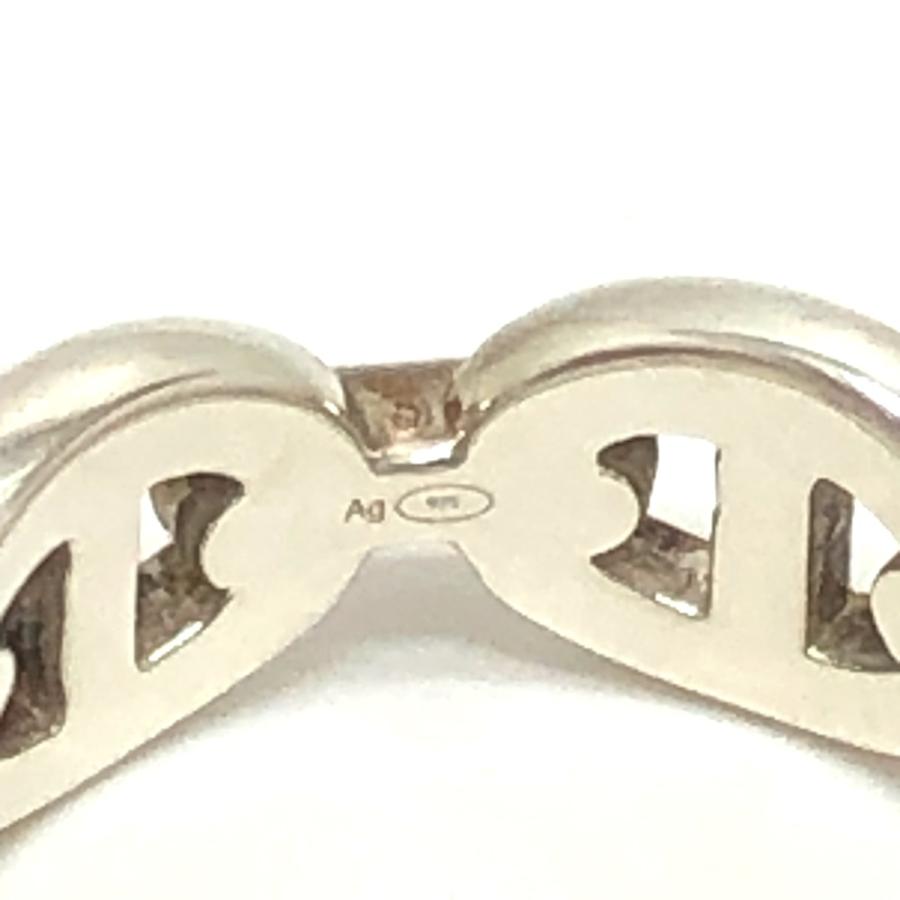 HERMES エルメス シェーヌダンクル アクセサリー ジュエリー リング・指輪 シルバー レディース【中古】 | HERMES | 07