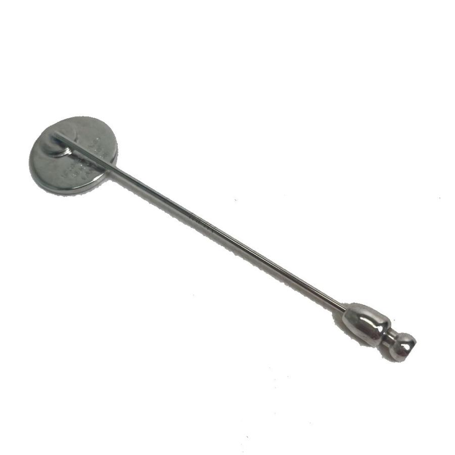 HERMES エルメス セリエ ハットピン ピンバッジ メタル シルバー ユニセックス【中古】 | HERMES | 01