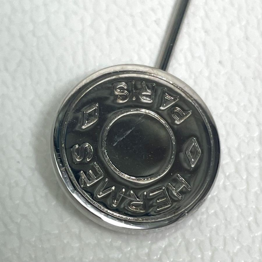 HERMES エルメス セリエ ハットピン ピンバッジ メタル シルバー ユニセックス【中古】 | HERMES | 02