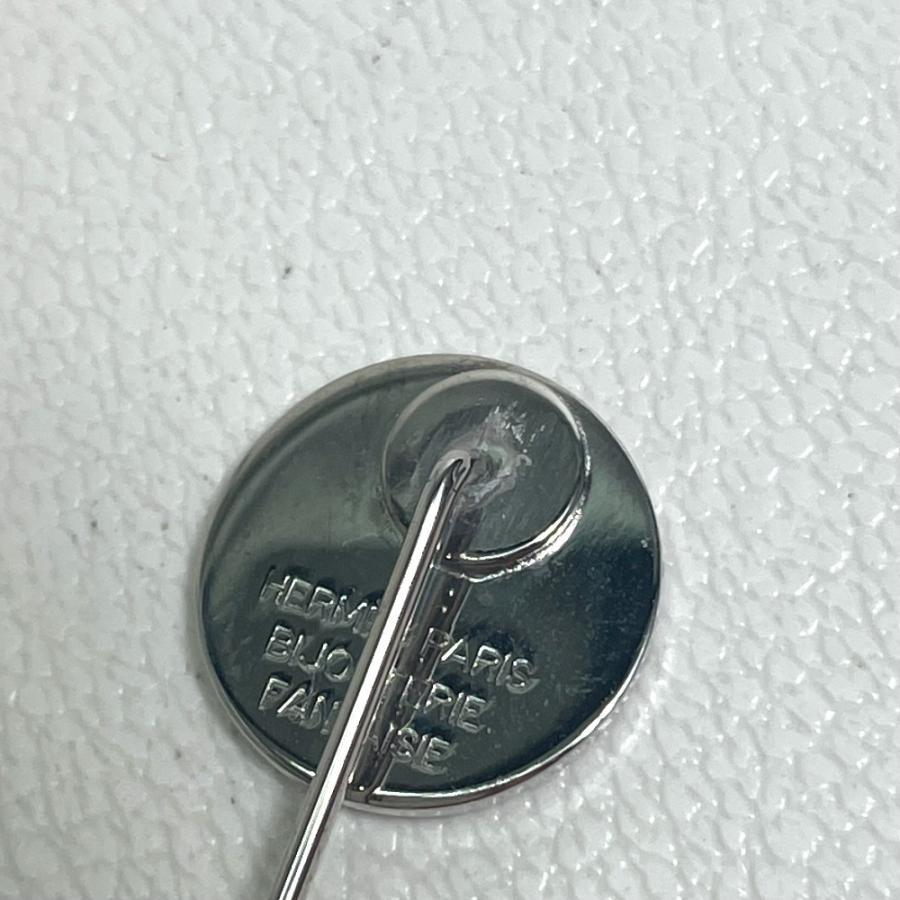 HERMES エルメス セリエ ハットピン ピンバッジ メタル シルバー ユニセックス【中古】 | HERMES | 05