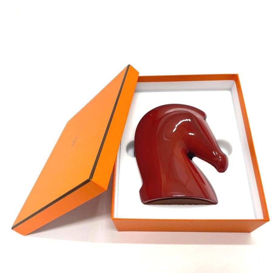 【美品】HERMESペーパーウェイトサマルカンド インテリア置物オブジェ 馬 ペーパーウェイト 《サマルカンド》 | Hermès - エルメス-公式サイト