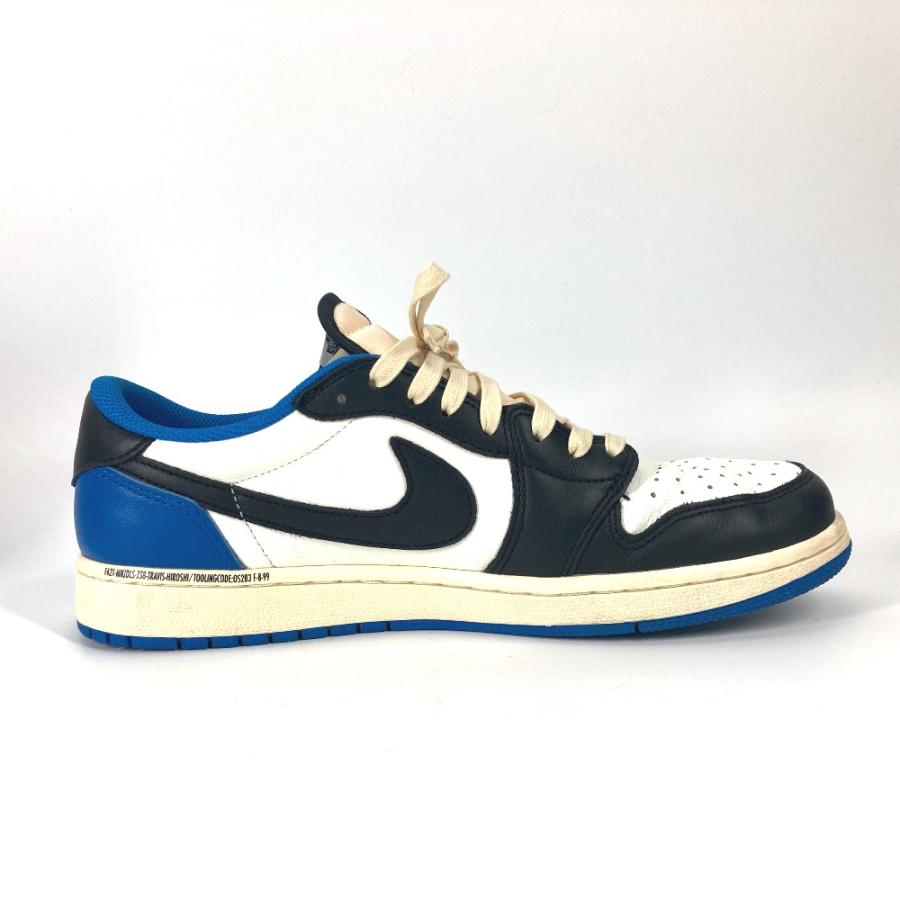 NIKE ナイキ DM7866-140 Travis Scott × Fragment × Nike Air Jordan 1 Low OG SP スニーカー Military Blue ブルー メンズ【中古】｜reference｜08