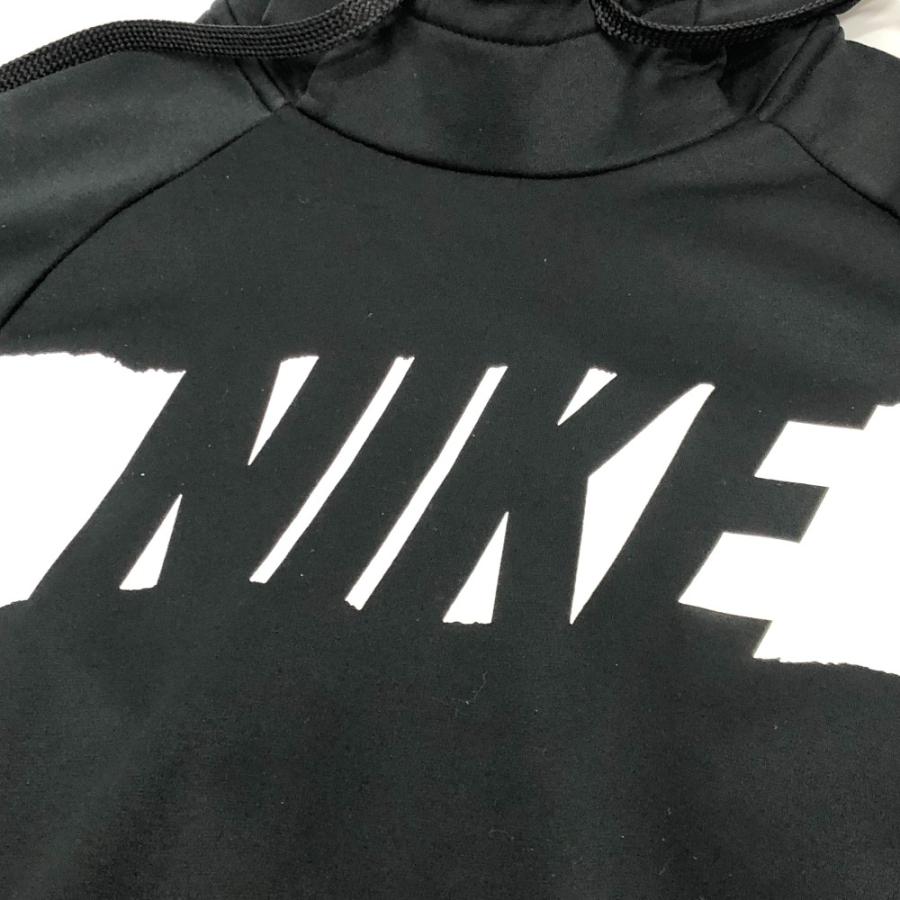 NIKE ナイキ ドライフィット ロゴ アパレル トップス フーディ スポーツウェア フード付き ポケット付き パーカー ブラック メンズ【中古】 | NIKE | 02