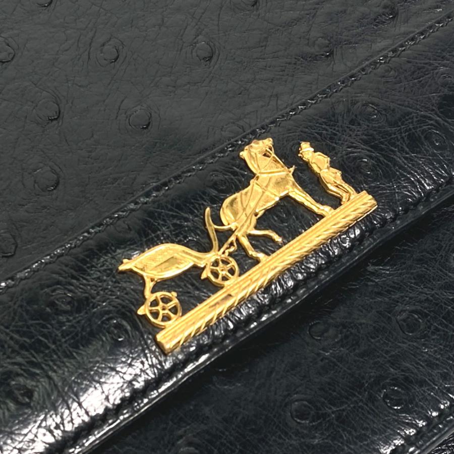 HERMES エルメス 馬車金具 ユージェニー 2WAY クラッチ HERMES エルメス 馬車金具 ユージェニー 2WAY クラッチ
