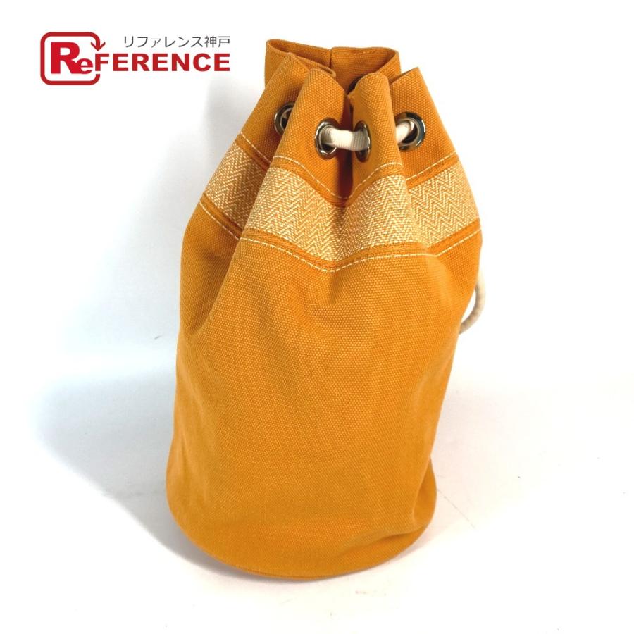 HERMES エルメス サックマリーン レシーフMM 巾着バッグ カバン 肩掛け 