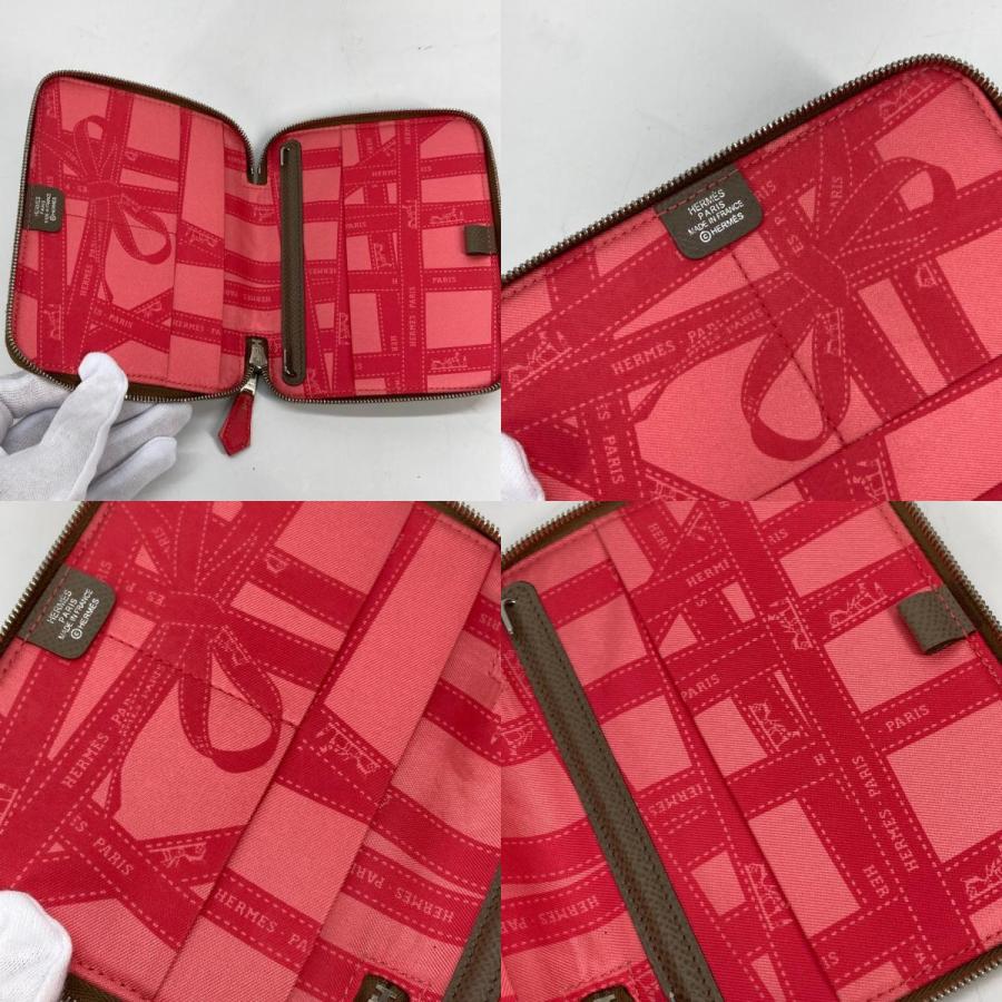 HERMES（エルメス） アジェンダジップ シルクイン ラウンドファスナー