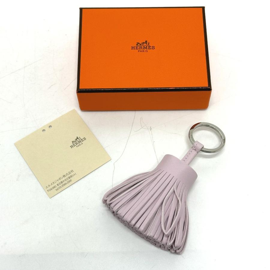 HERMES（エルメス） 未使用 カルメン バッグチャーム モーヴペール 