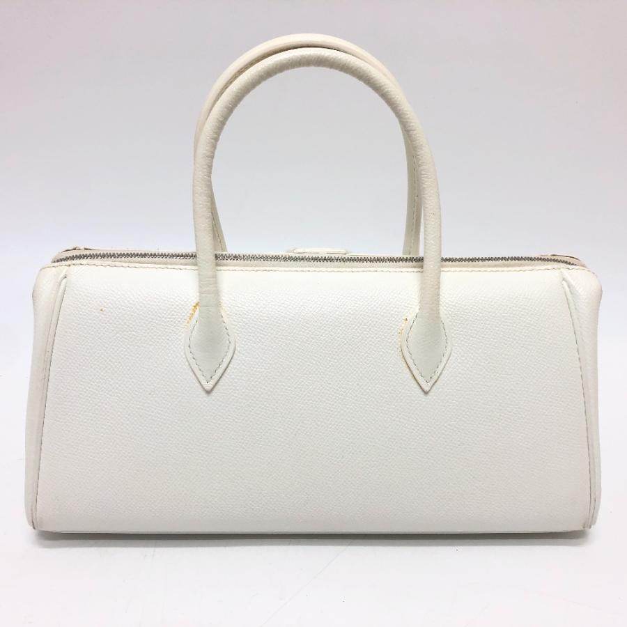 HERMES（エルメス） パリボンベイ27 ハンドバッグ ホワイト レディース 