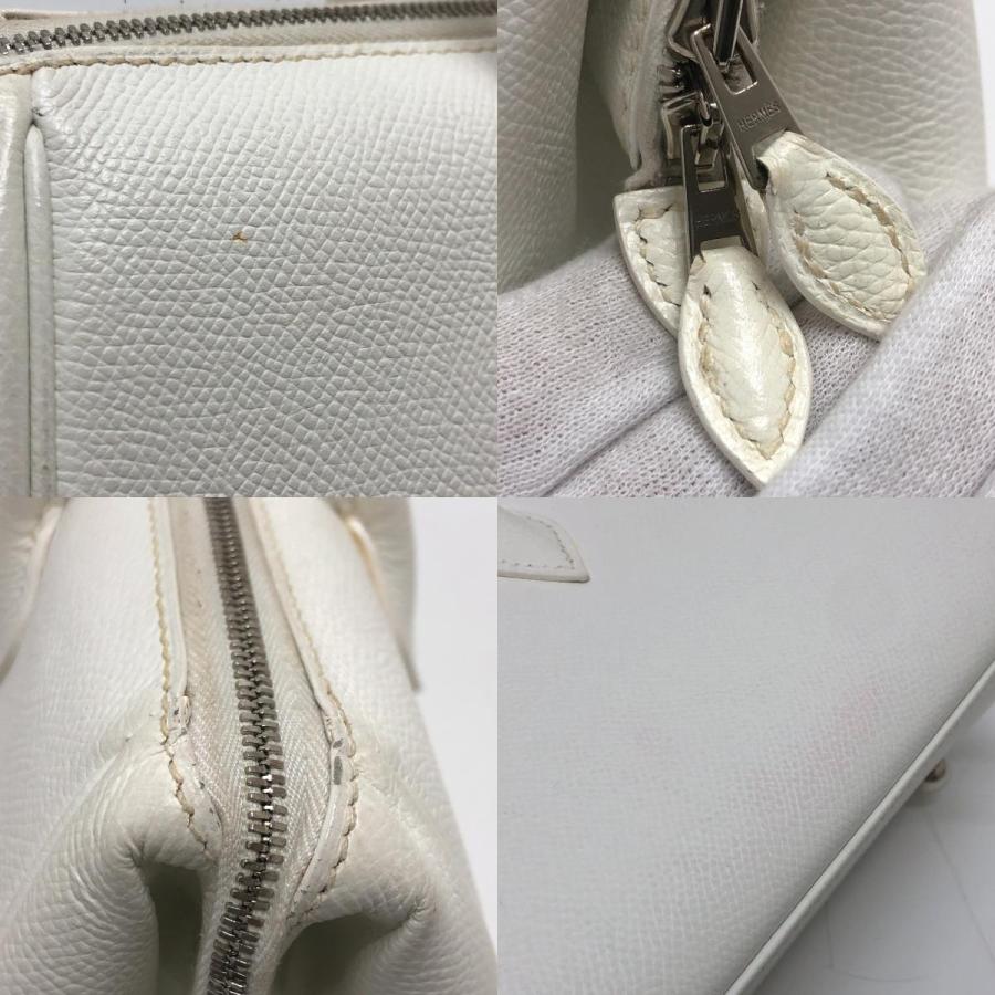 HERMES（エルメス） パリボンベイ27 ハンドバッグ ホワイト レディース 