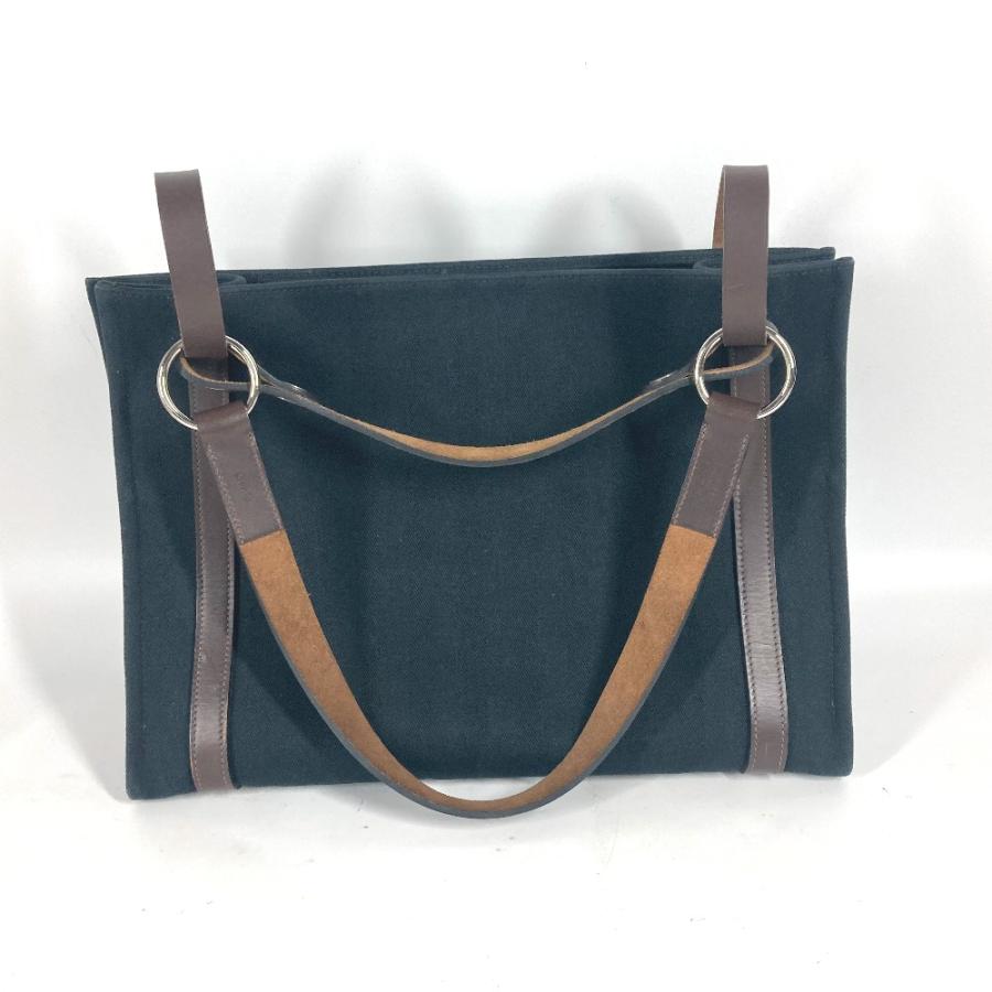HERMES エルメス カバリコル カバン ショルダーバッグ 肩掛け トートバッグ ブラック ユニセックス【中古】 | HERMES | 01