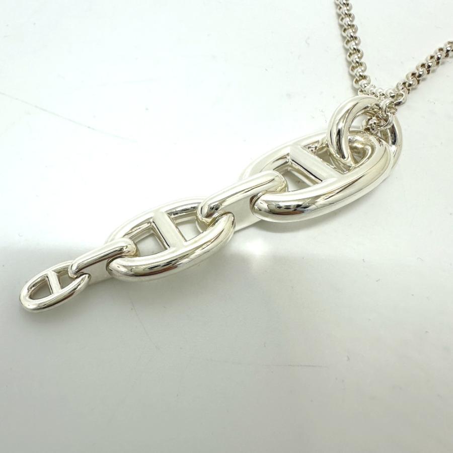 新品同様 HERMES エルメス アンジェネラージ ネックレス シルバー レディース【中古】 | HERMES | 02