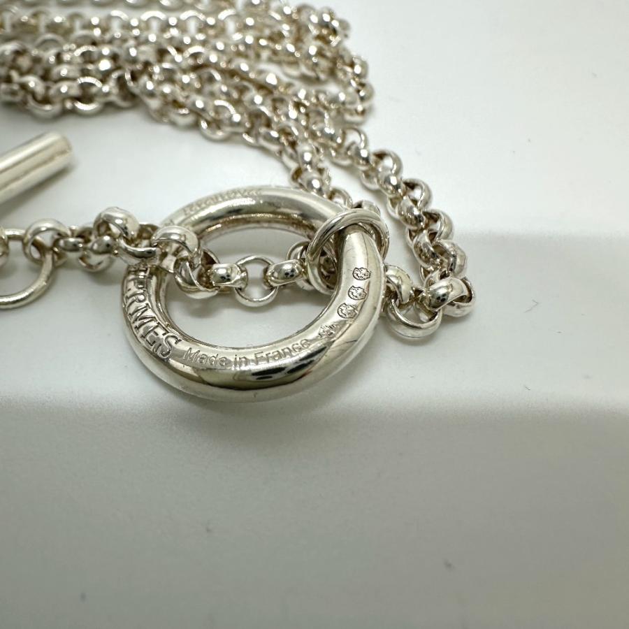新品同様 HERMES エルメス アンジェネラージ ネックレス シルバー レディース【中古】 | HERMES | 08